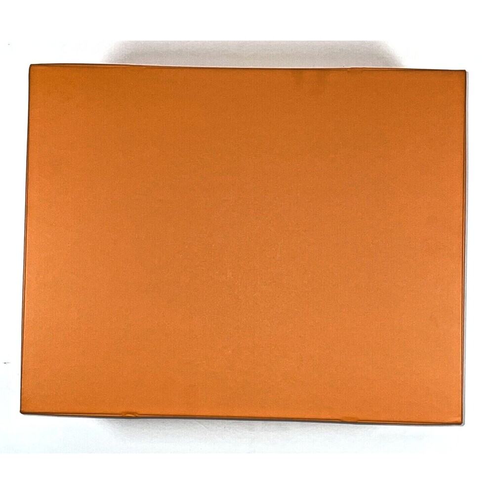 Authentic Orange Hermes EMPTY box with tissue 14 … - image 2